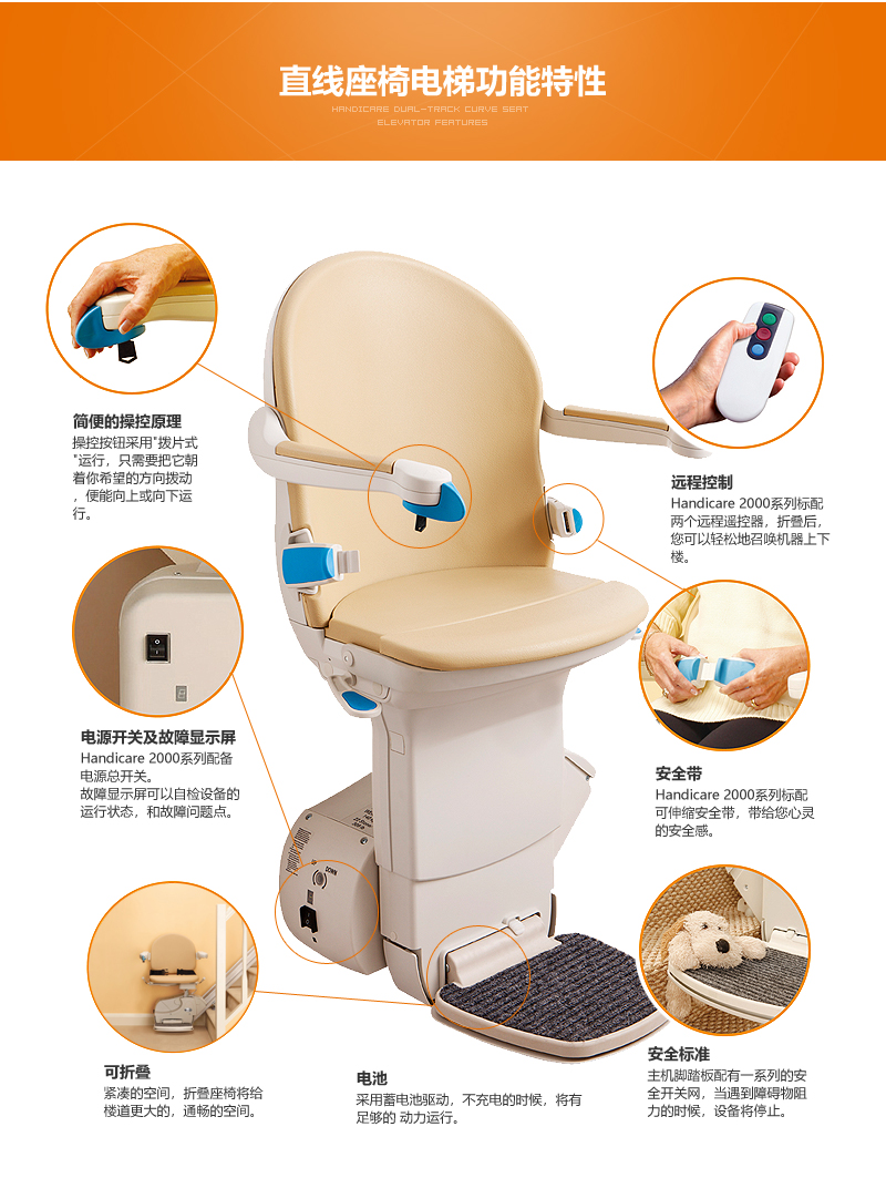 斜掛座椅電梯,熱線15066125211 斜掛座椅電梯