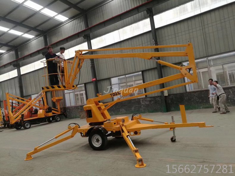 拖車(chē)折臂升降機(jī)
